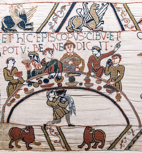 Bayeuz tapestry banquet